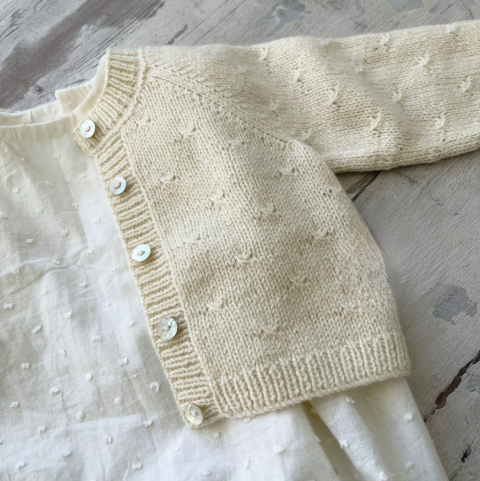 Classy Baby Sweater Cardigan Knitting Pattern