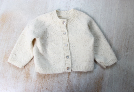 Classy Baby Sweater Cardigan Knitting Pattern