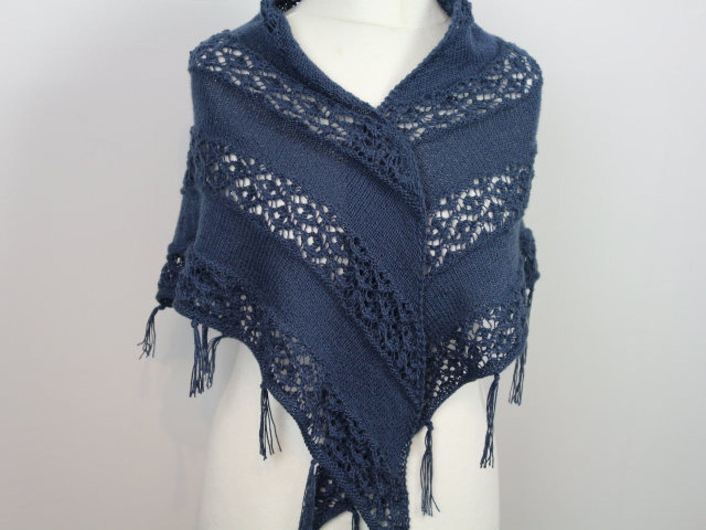 Trendy Hippie Shawl Knittin Pattern