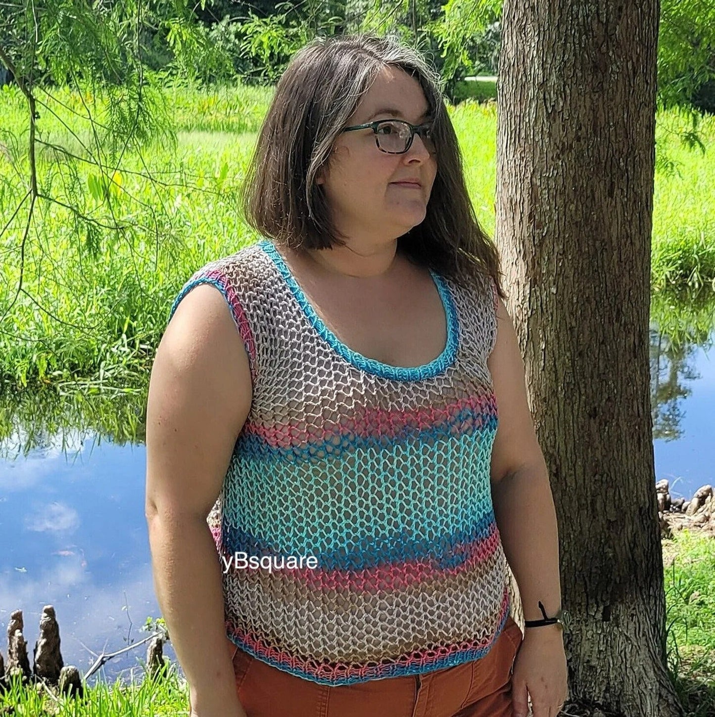 Summer Lace Top Knitting Pattern