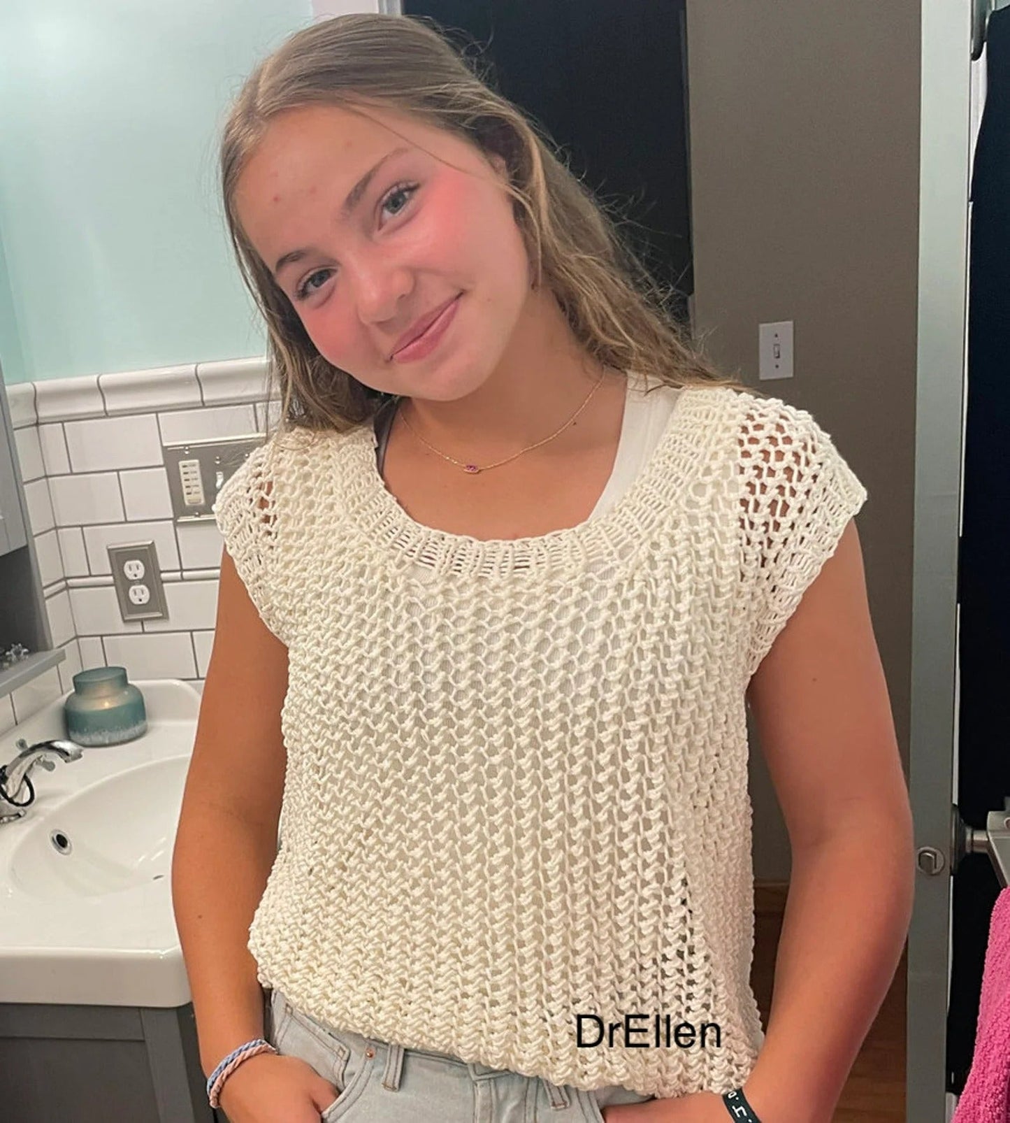Summer Lace Top Knitting Pattern