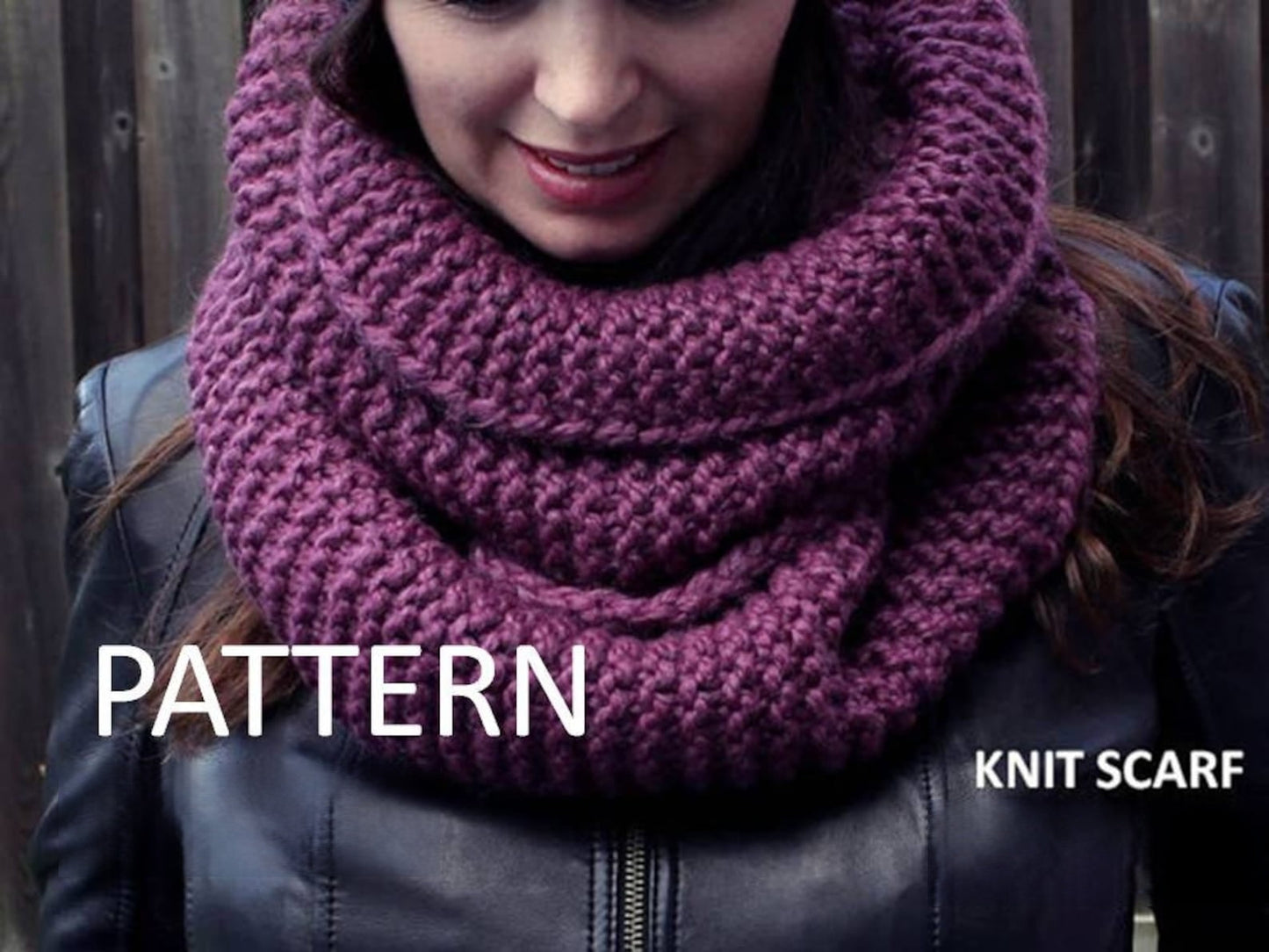 Winter Scarf Knitting Pattern