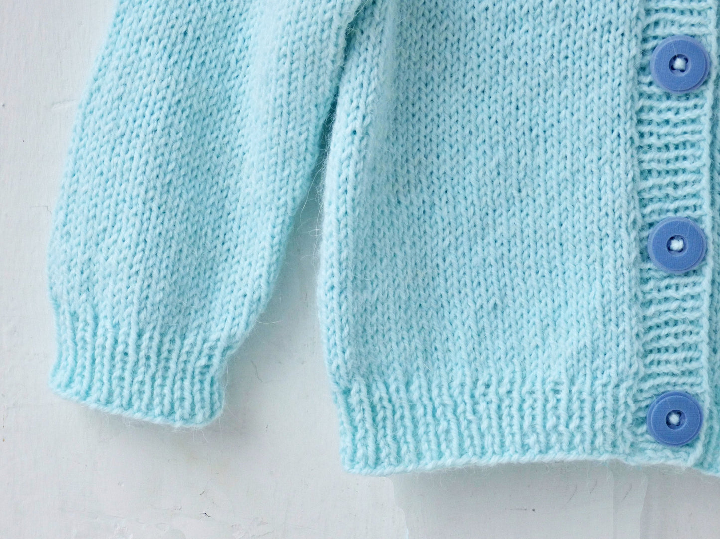 Little Kid Cardigan Knitting Pattern