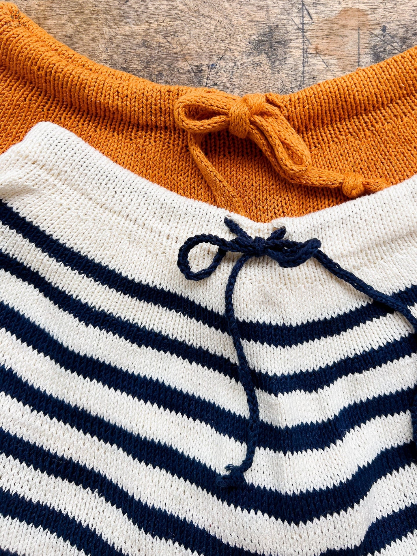 Comfy Summer Shorts Knitting Pattern