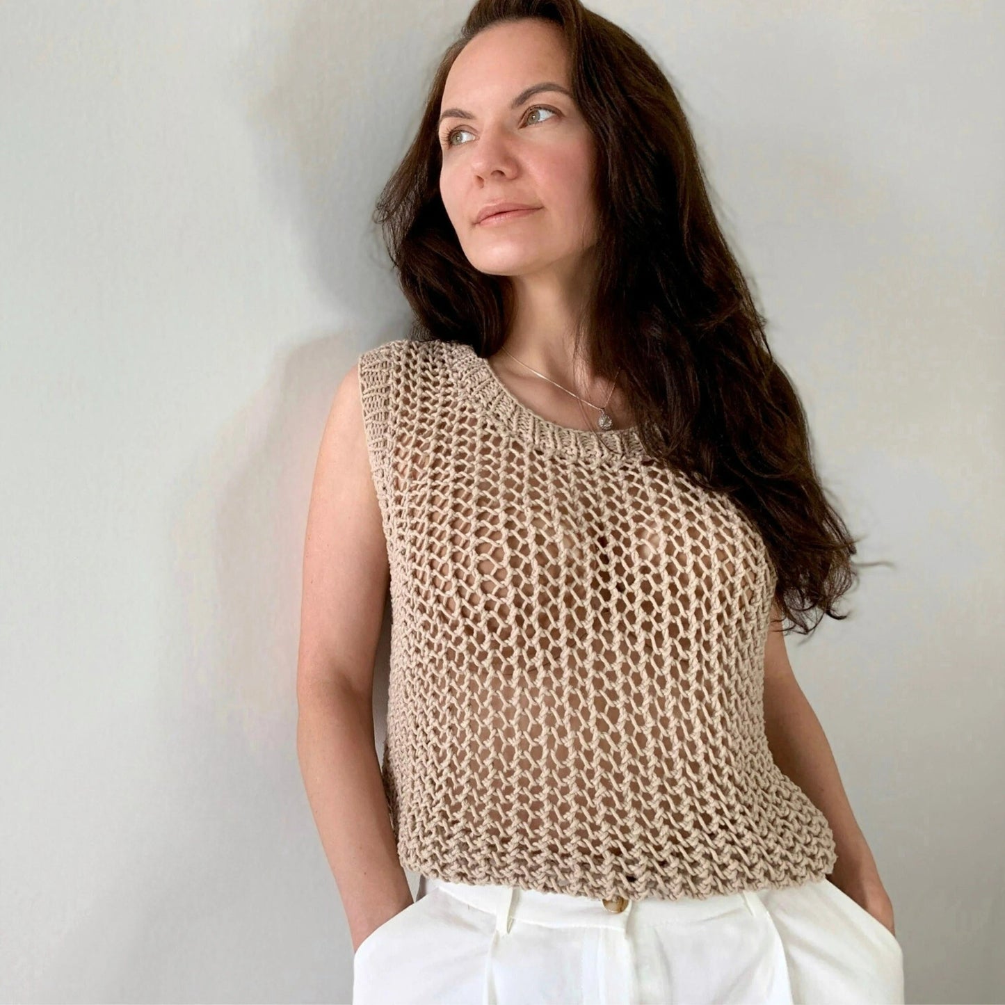 Summer Lace Top Knitting Pattern