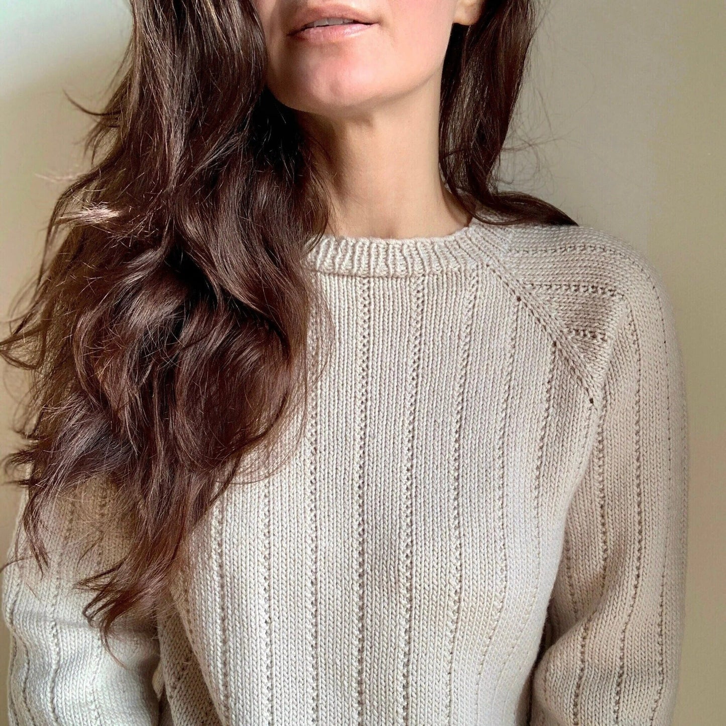 Classic Elegant Pullover Sweater Knitting Pattern