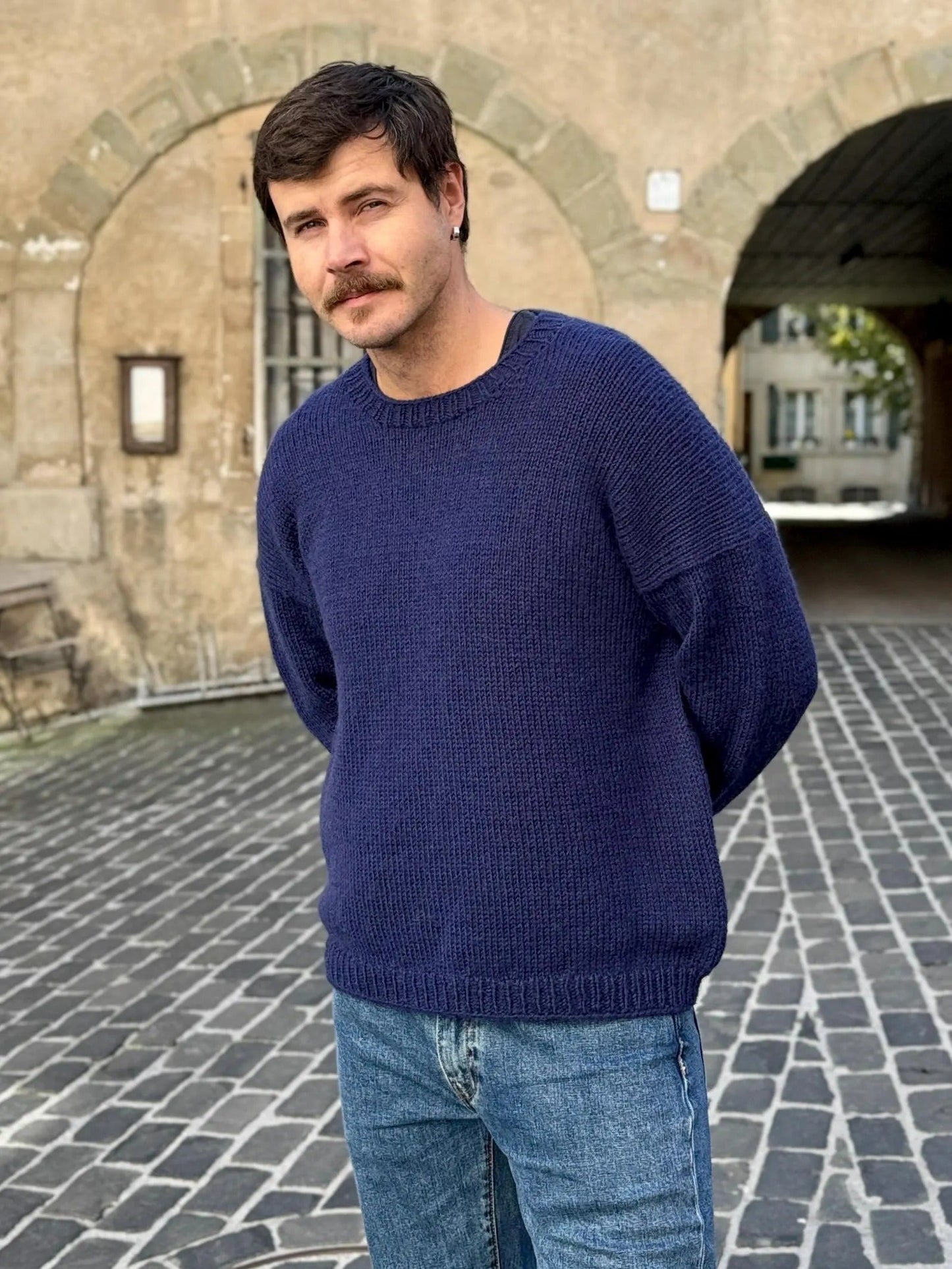 Super Classy Pullover Sweater Knitting Pattern