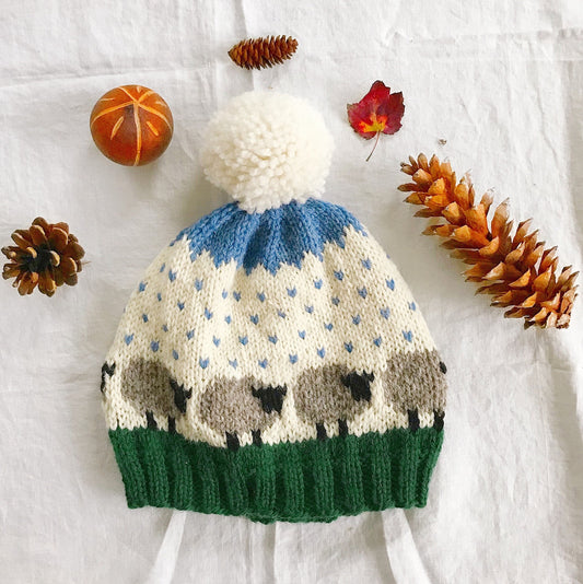 Sheep Hat Knitting Pattern