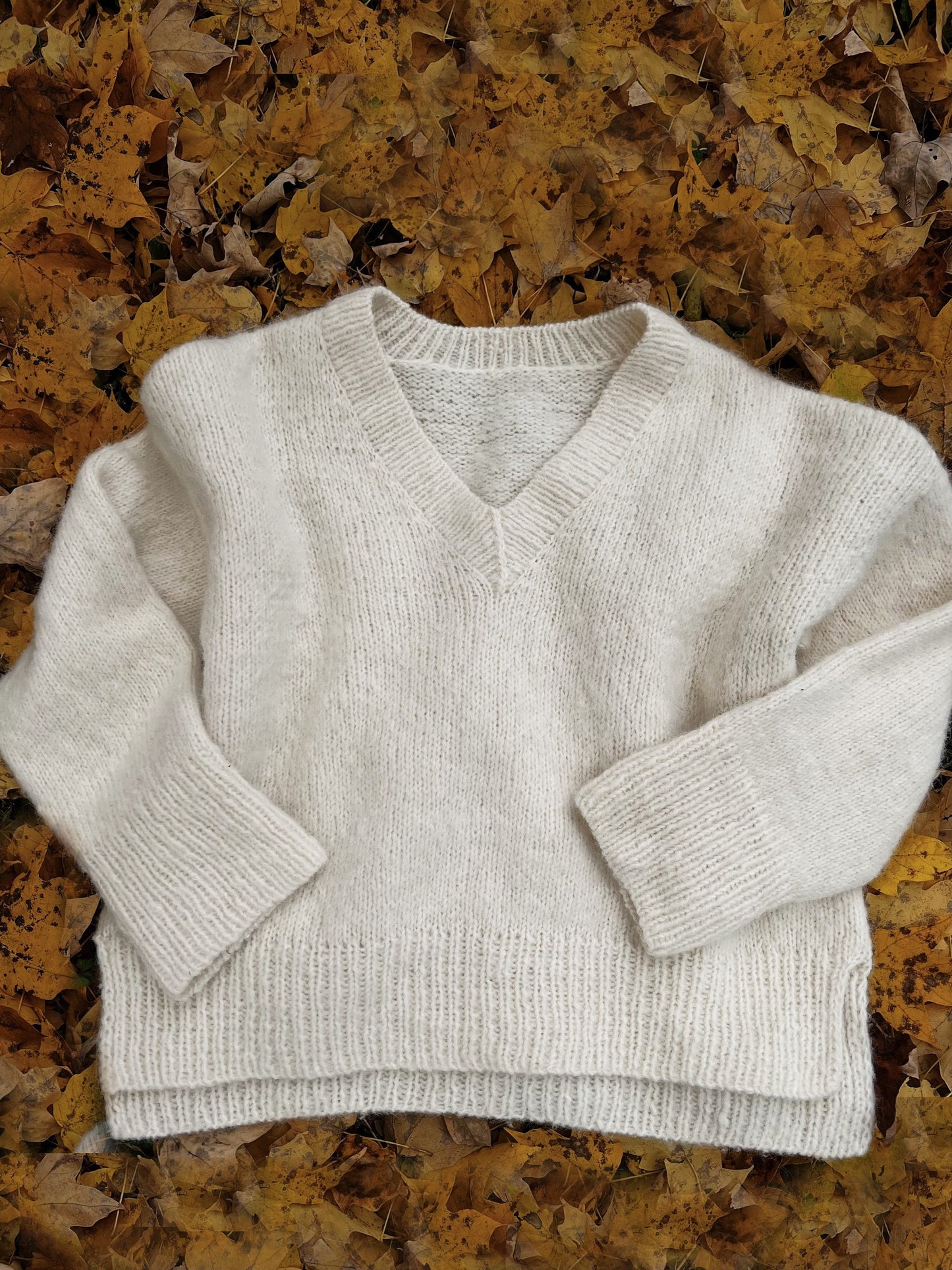 Cozy Abode V-Neck Knitting Pattern