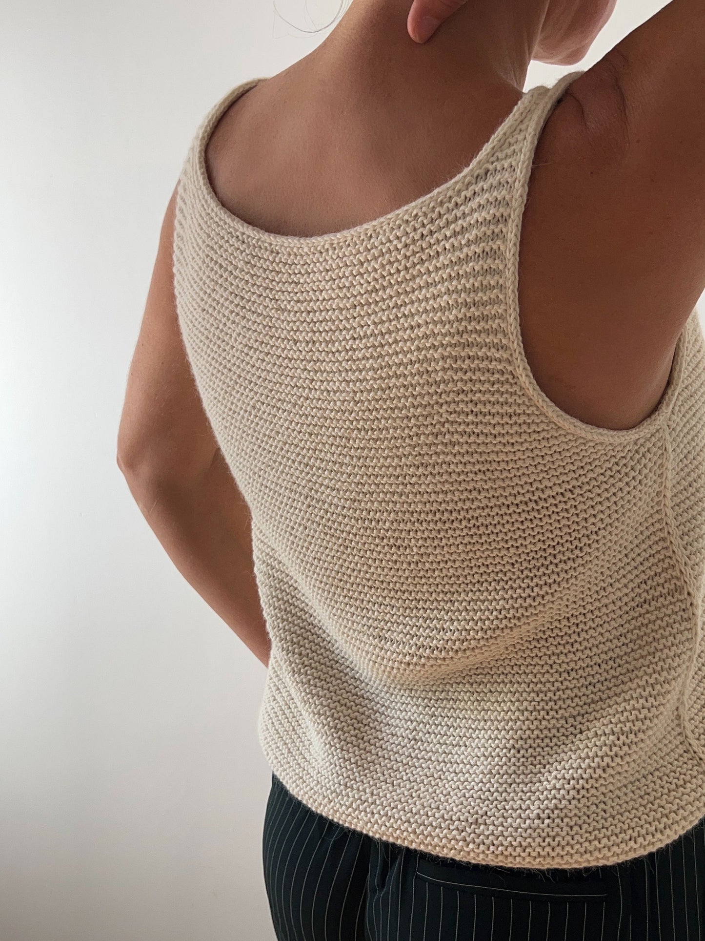 Soho Breeze Summer Top Knitting Pattern