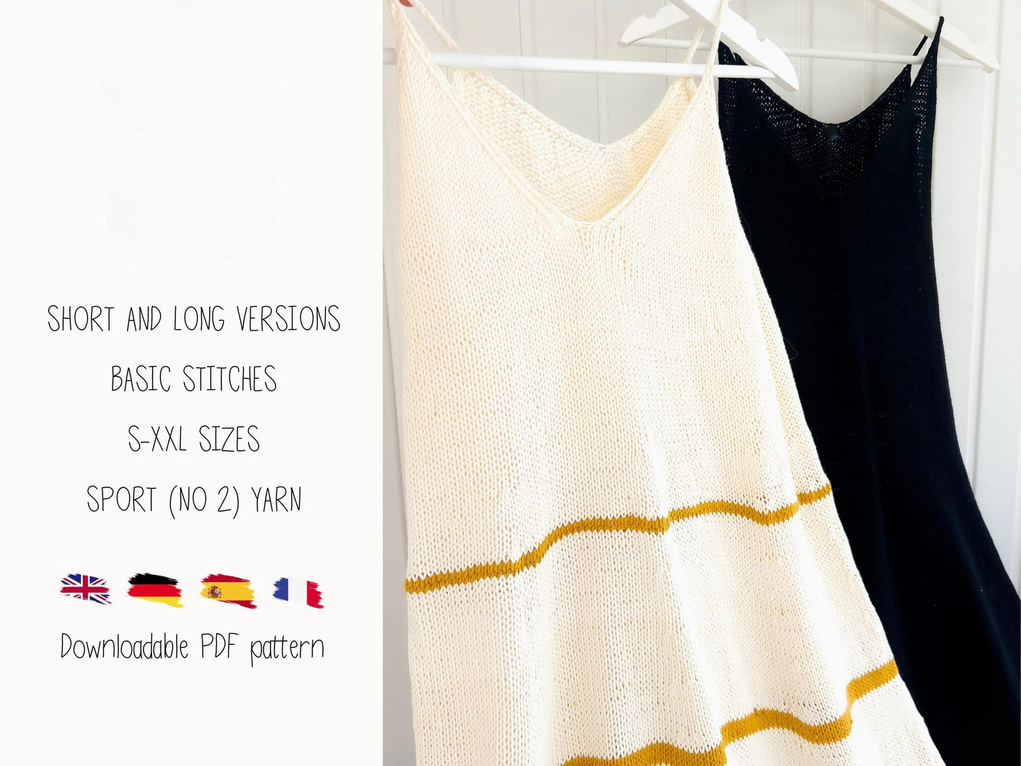 Little Black Dress Knitting Pattern